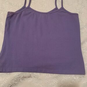 SML Sport Purple Camisole Crop Top